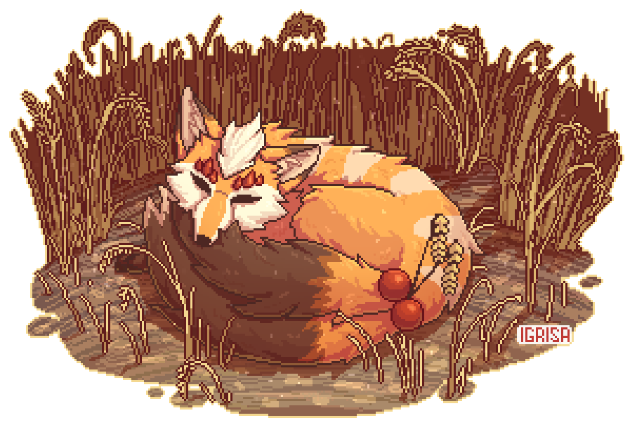 Shaded fullbody with scenery