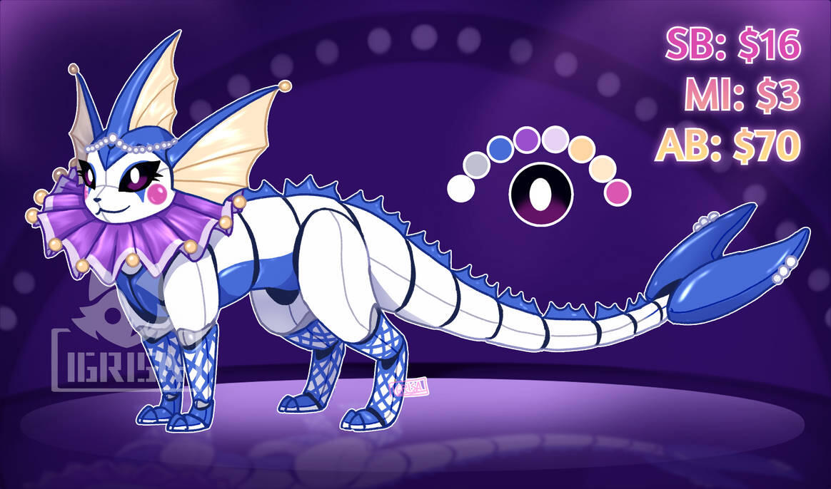 Pokemon fullbody with minimal shading