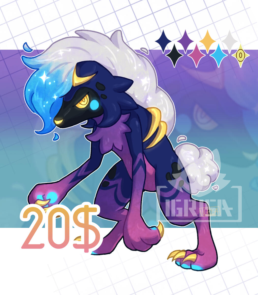 Pokemon fullbody with shading