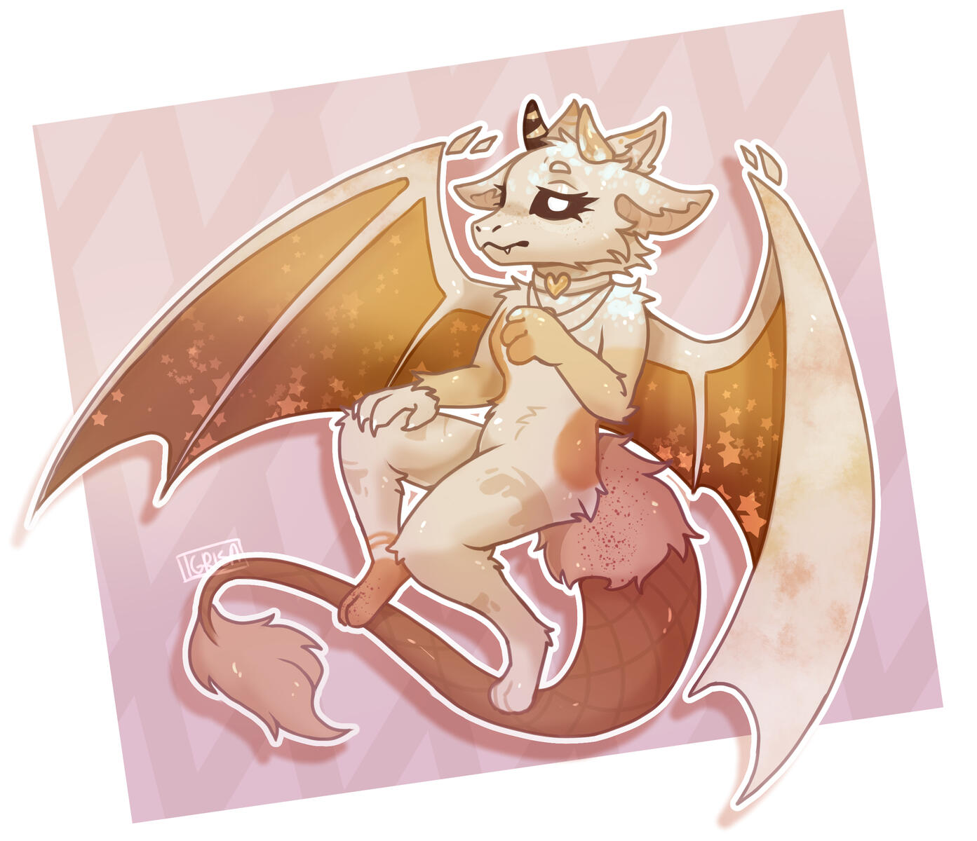 Chibi fullbody with minimal shading