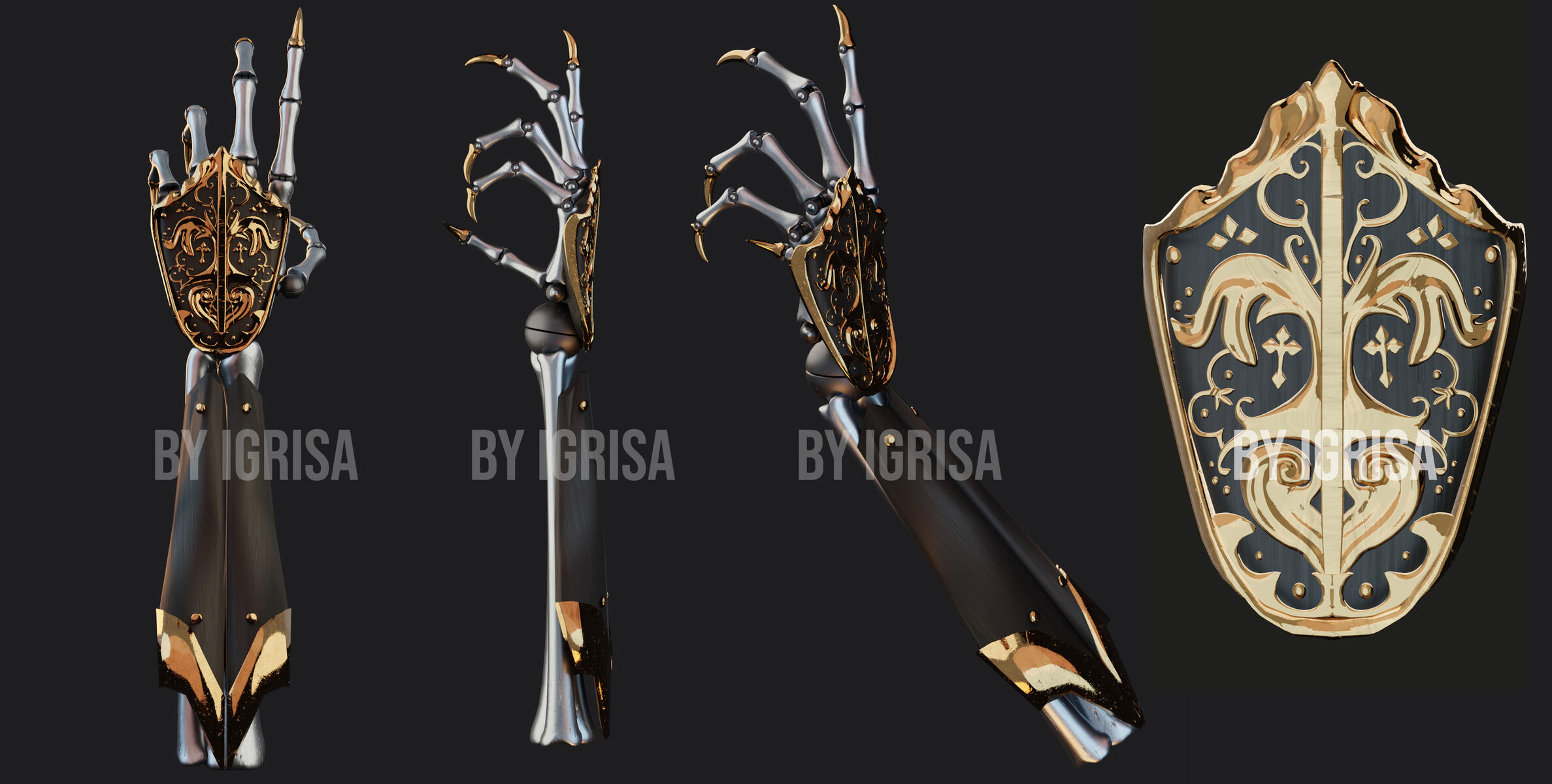 Mechanical arm (complex model)